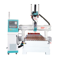2023 LINT L12B 4 axes ATC bois CNC routeur pour mousse fraiseuse meubles travail du bois 3D 5D 5 axes broche rotative
