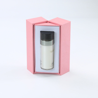 Caja de Regalo Rígida de Papel con Doble Apertura, Magnética, de Lujo, Reciclable y Personalizada para una Sola Botella de Perfume, con Inserto de Espuma EVA y Recubrimiento UV