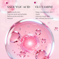KORMESIC Vente en gros 200ml Lotion corporelle douce anti-acné, raffinée et lissante, à la glutamine et à l'acide salicylique, Essence corporelle anti-acné