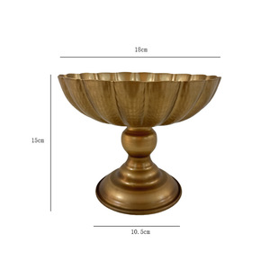 Wrought Iron Flower <b>Vase</b> <b>Set</b> Handmade Distressed Bronze Finish For Wedding Home Decor Tabletop Display - Product Image 4