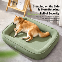 Coussin pour animaux de compagnie de style piste de course, amovible, lavable, épaissi et résistant aux éclaboussures, pour toutes les saisons