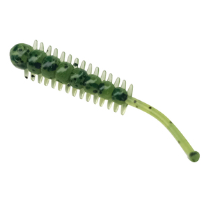 Newbility fishing lure 38mm mini vermi di plastica testa tonda groviglio code esche morbide - Product Image 6