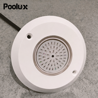 Lumière de piscine LED RGB IP68 AC12V 10 mm Slim PC submersible pour piscine