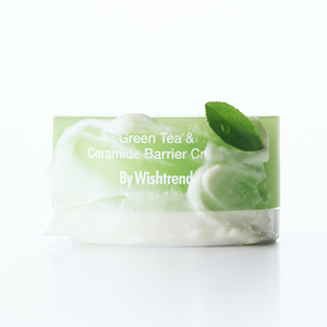 Crema restauradora de barrera de humectación con agua de té verde y complejo de ceramidas para fortalecer la piel seca y sensible - Product Image 4