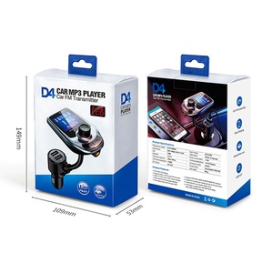 2019 le nouveau kit mains libres D4 Bluetooth <span class=keywords><strong>voiture</strong></span> + transmetteur FM + lecteur MP3 de <span class=keywords><strong>voiture</strong></span> + chargeur de <span class=keywords><strong>voiture</strong></span> - Product Image 6