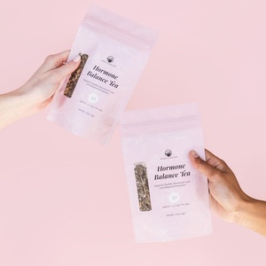 Thé de Santé Équilibrant Hormonal aux Plantes OEM, Mélange Premium Végétalien Halal Aromatisé à la Feuille de Framboisier Rouge, à la Ortie et au Gingembre - Product Image 5