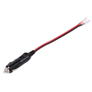 Car Cigar <strong>Lighter</strong> Plug Cable-EV Charger Fast Charger 12-24V Male to DC Bullet Connector Terminal Wiring <strong>Lead</strong> - Product Image 2