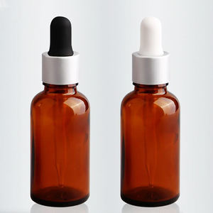 Spray per profumo in vetro nero gelo flaconi contagocce in vetro per olio rosa nero blu trasparente - Product Image 6