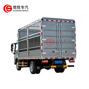Prix d'usine Dongfeng 4x2 150HP 4.2M 5 tonnes <span class=keywords><strong>Camion</strong></span> de transport de marchandises diesel à ridelles pour le transport de bétail, volailles, légumes et fruits - Product Image 5