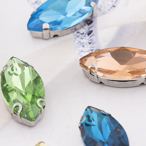 Griffe chaude diamant <span class=keywords><strong>verre</strong></span> cousu à la main diamant bricolage robe décoration accessoires cristal maillot de bain accessoires - Product Image 3