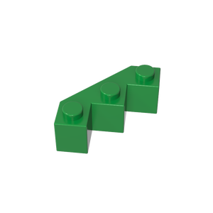 Gobricks GDS-862 Blocs de construction en <span class=keywords><strong>plastique</strong></span> ABS à l'échelle 1:8, 2462 Wedge 3x3 Facet - Product Image 2