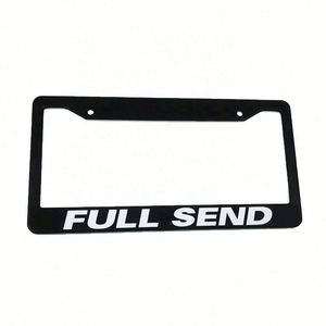 Placa de Matrícula de Automóvil Personalizada de Aleación de Aluminio, Económica, Estándar de EE. UU., Promocional, Mate, Duradera, con Logotipo Personalizado al por Mayor - Product Image 3