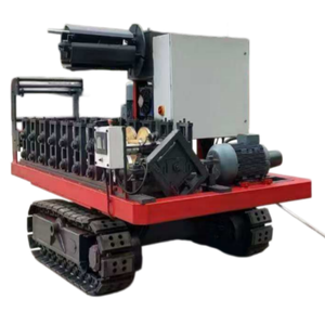 Machine de formage à froid pour gouttières de pluie <span class=keywords><strong>en</strong></span> acier – Machine de fabrication de gouttières métalliques pour la saison des pluies - Product Image 4