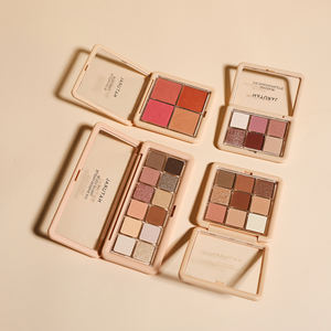 Palette de maquillage personnalisée DIY, fard à paupières mat imperméable, paillettes, blush, illuminateur, maquillage en poudre, marque privée, palette de maquillage - Product Image 6