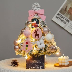 Hot Sale Christmas Ornaments with <b>LED</b> Light New Year Gifts Christmas <b>Tree</b> Doll Holiday Decoration Xmas Desk Ornaments - Product Image 3