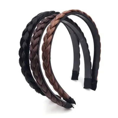 Mô Phỏng Tổng Hợp Twist Braid Tóc Giả Phụ Kiện Tóc Cho Phụ Nữ Da Đen