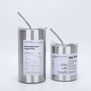 Stainless Steel Coffee <b>Cup</b> With Modern Design and Vacuum Insulation - Product Image 1