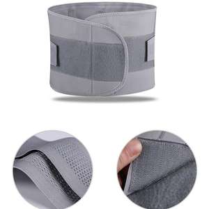 Cinturón Moldeador de Cintura Ajustable con Logotipo Personalizado y Doble Correa Ajustable para Entrenamiento de Culturismo y Sudoración - Product Image 3