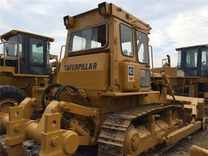 Bulldozer de orugas CAT D6D D6G usado de alta calidad original, tractor de orugas Caterpillar D6D de segunda mano, topadora D6D en venta - Product Image 4