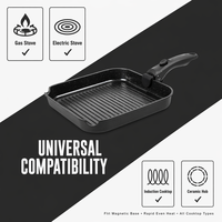 Smartpan de haute qualité pour la cuisson Batterie de cuisine antiadhésive Batterie de cuisine intuitive Poêle à frire avec poignée amovible