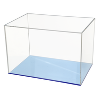 Coffret d'affichage en plexiglas transparent, coffret d'exposition personnalisé, Pop