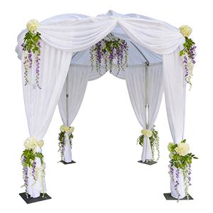 Juego de Tubos Redondos para Decoración de Bodas, Fácil de Instalar, Soporte de Tubo Estable y Firme - Product Image 1