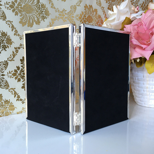 2019 Phong Cách Mới Chất Lượng Cao Thanh Lịch Khí Quyển Trong Suốt Hai Mặt Kính Mạ Bạc Khung Ảnh Kim Loại - Product Image 4