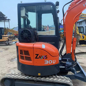 Mini-excavatrice sur chenilles hydraulique Hitachi ZX30 ZX35 d'occasion, 3 tonnes, d'origine japonaise, modèle Zaxis 30, en bon état. - Product Image 2