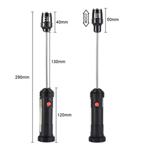 Lampe LED magnétique à col de cygne, éclairage de travail d'urgence, luminaire pour <span class=keywords><strong>Barbecue</strong></span>, offre spéciale, 360 degrés - Product Image 2