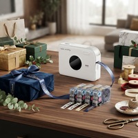 Imprimante à ruban Phomemo, A30, petite machine à étiquettes avec rubans pour décorations de cadeaux, artisanat DIY