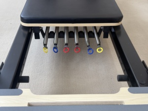 Haute qualité Home <span class=keywords><strong>Gym</strong></span> Eco Body Building Fitness Pliant exercice <span class=keywords><strong>assis</strong></span> boîte réformateur Pilates dispositif - Product Image 3
