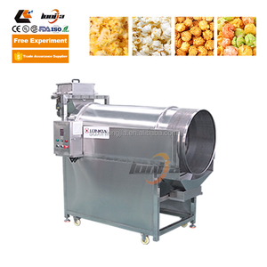 เครื่องทำป๊อปคอร์นไฟฟ้าขนาดเล็ก รุ่นลดราคา สำหรับทำเมล็ดบัวเล็ก ฟอกซ์นัท และป๊อปคอร์นคาราเมล พร้อมสายการผลิต - Product Image 4