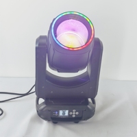 Luz de cabeza móvil Beam de 295W para Beam 14R DMX512, con giro de 540°/inclinación de 270°, IP33, iluminación de escenario, prisma de nido de abeja 8+48, para discoteca, bodas y espectáculos