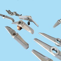 Revêtement par projection thermique en carbure de tungstène haute température et résistant à l'usure CNC, Patin de marche résistant à l'usure en carbure de tungstène pour métro
