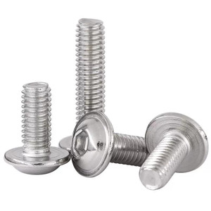 Tornillo de <span class=keywords><strong>Cabeza</strong></span> Redonda con Arandela y Collarín, <span class=keywords><strong>Hexagonal</strong></span>, de Acero Inoxidable 304 A2, ISO7380.2, M2 M2.5 M3 M4 M5 M6 M8 - Product Image 6