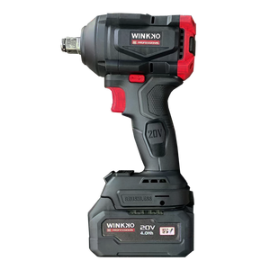 ประแจบลัชเลสไร้สาย 18V 20V ระดับอุตสาหกรรม พร้อมแบตเตอรี่ลิเธียมไอออน เครื่องมือช่างไฟฟ้า - Product Image 1