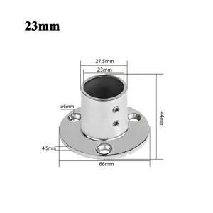 Accessoire marin en acier inoxydable AISI 316, base rectangulaire, base de main courante à 90 degrés pour bateau - Product Image 2
