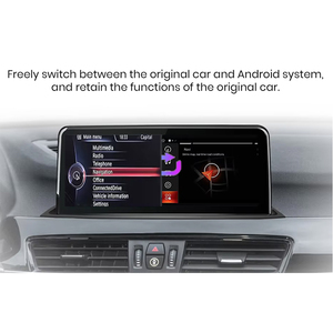 Sistema Multimediale per Auto con Schermo Touch, Linux Android Auto, Carplay Wireless, Montaggio su Cruscotto, Telecamera Posteriore per Assistenza al Parcheggio per <span class=keywords><strong>BMW</strong></span> X1 F48 - Product Image 6