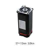 Kit moteur pas à pas Nema 23 à boucle fermée 3 Nm (425 oz-in) 57x112 mm 2 phases 24-48 V CC sans perte de pas, servo hybride pour routeur CNC DIY