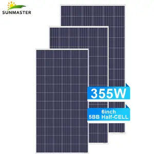 Panneau solaire hybride pvt, 350w, 300w, 320 w, 340w, 2 pièces