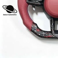 Volant en fibre de carbone pour Porsche 981 991 992 718 971 Macan Panamera Cayenne Taycan Boxster Cayman GT Macan
