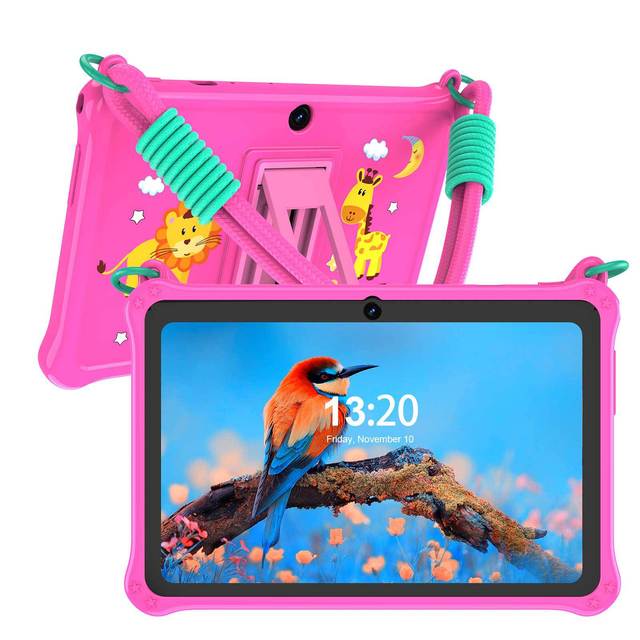 Factory Discount 7 Inch Kids Tablet Android 13 Rugged PC for Children 4GB RAM+32GB ROM Educational Wi-Fi New Product