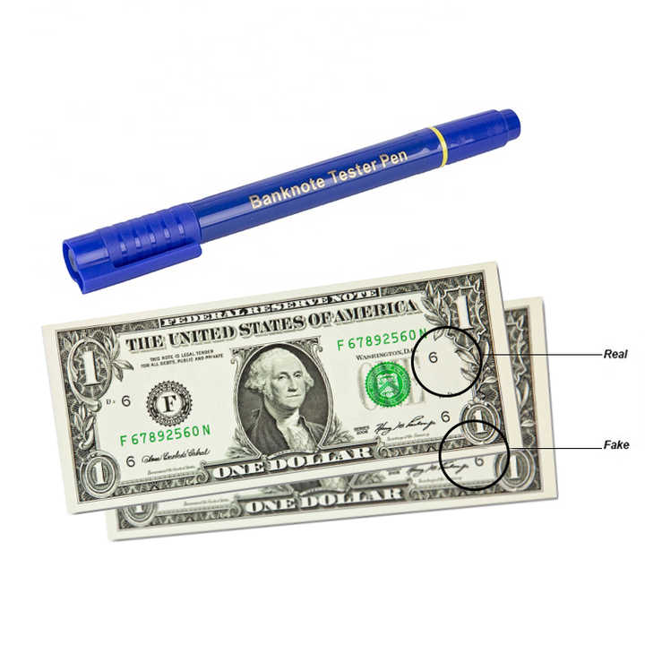 DC-798 Portable Pocket-sized Counterfeit Money Detector Pen for Most ...