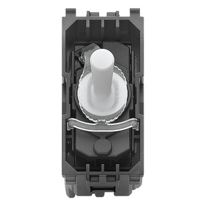 สวิตช์ไดเวอร์เตอร์สีขาววินเทจ1P 10AX 5.1x2.7x6.5ซม. ติดผนัง - Product Image 1