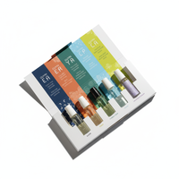 Boîte d'emballage cosmétique en carton écologique magnétique personnalisée de 10 ml et 3 ml, boîte de rangement et de présentation imprimée