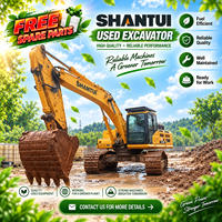 Excavator Crawler Hidrolik Shantui SE375LC-9W 38 Ton Bekas, Termasuk Suku Cadang Gratis untuk Pekerjaan Proyek Pertambangan dan Pemindahan Tanah