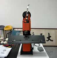 QK-W01 Nouvelle machine à relier et à agrafer semi-automatique à tête unique pour reliure à spirale et à chevalet