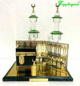แบบจำลองหอนาฬิกาคริสตัลมาคคาห์ ของที่ระลึกสำหรับชาวมุสลิม - Product Image 6