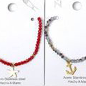 Bracciale con Perline in Acciaio Inossidabile, 6 Stili Misti, Casual Sportivo Unisex per Uso Quotidiano - Product Image 4