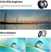 Neewer-Ensemble de lentilles et de filtres, téléobjectif 2,2x pour objectifs APS-C de 0.709 pouces à 3.346 pouces